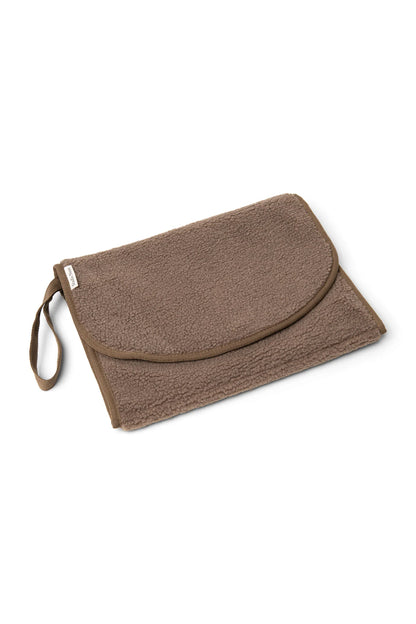 Teddy-Wickelauflage Plus in Braun als weiche Wickelunterlage für Babys, ideal für Erstausstattung und Geschenk zur Geburt