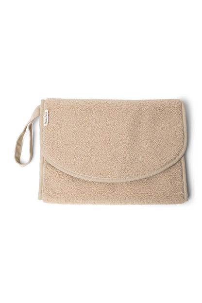 Teddy-Wickelauflage Plus in Ecru als weiche Wickelunterlage für Babys, ideal für Erstausstattung und Geschenk zur Geburt