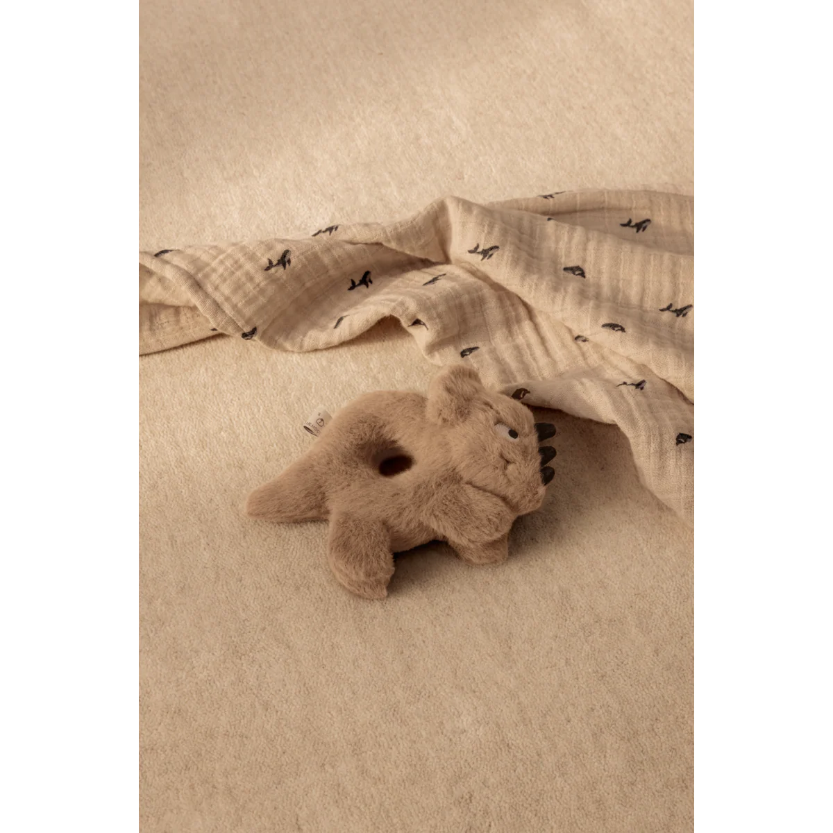 Baumwollmusselintücher Mini Whale im 2er Pack aus 100% Biobaumwolle von Liewood.