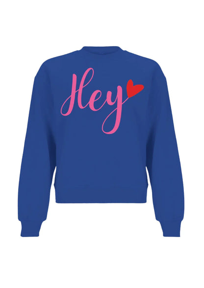 Signature Sweater Hey, Royal Blue Edition von T.Tolein