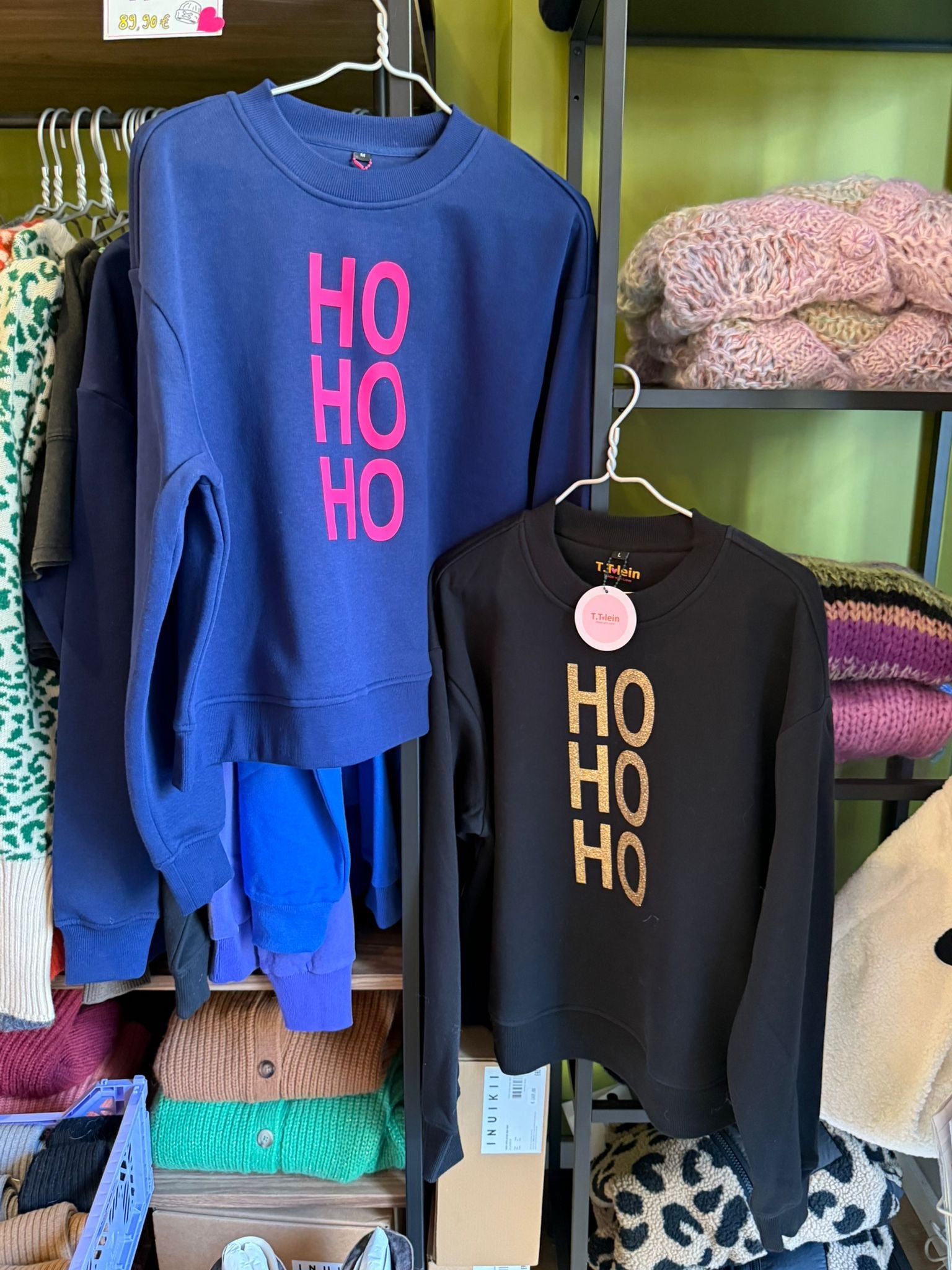 Sweatshirt Ho Ho Ho, Damen von T.Tolein