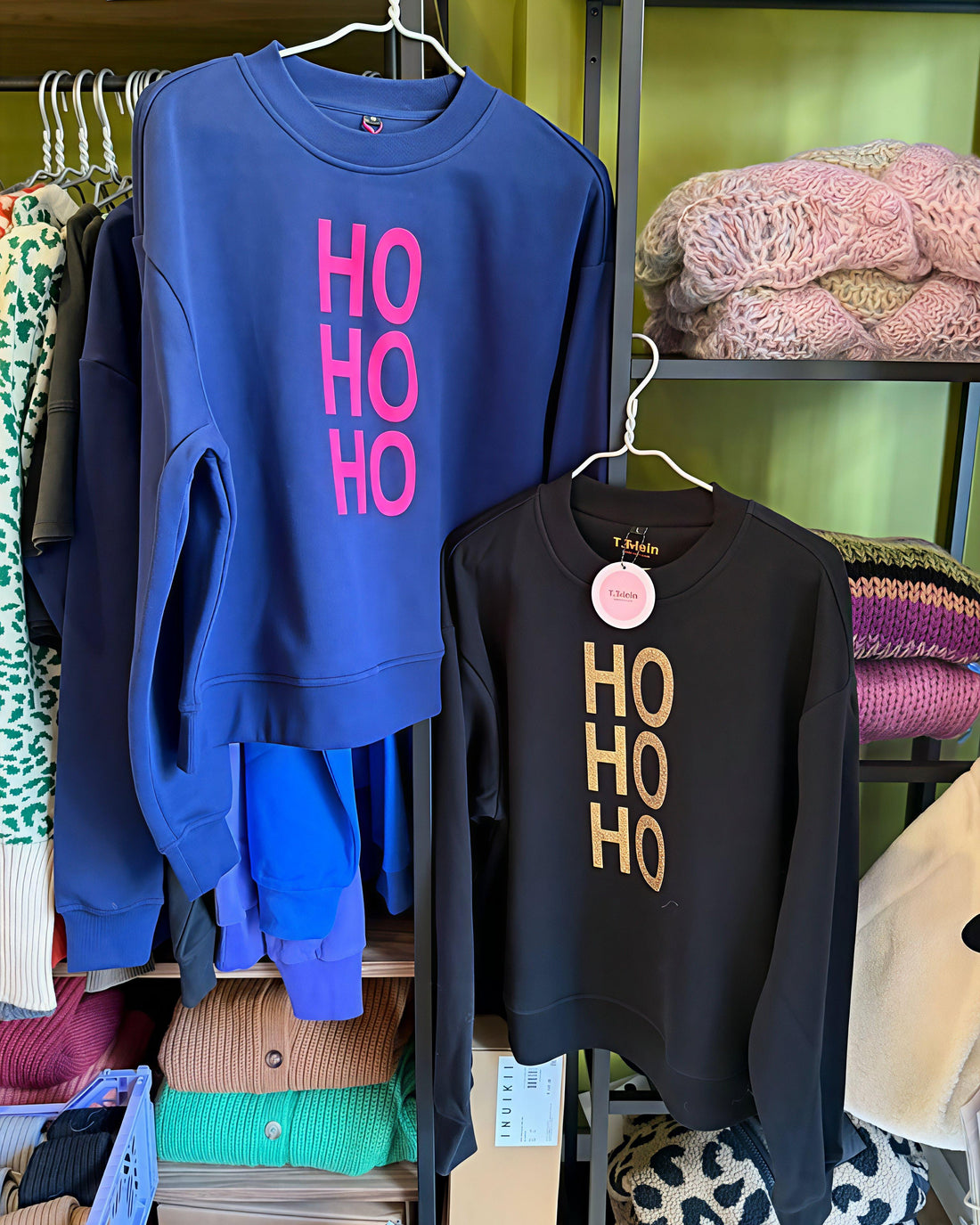 Sweatshirt Ho Ho Ho, Damen von T.Tolein