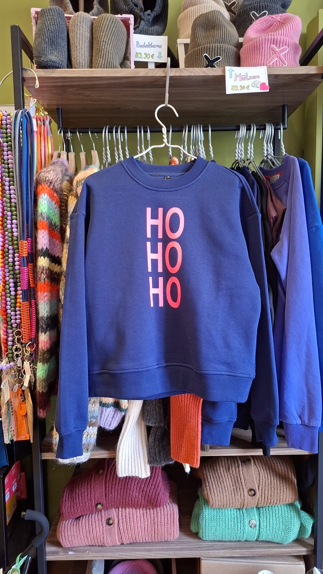 Sweatshirt Ho Ho Ho, Damen von T.Tolein