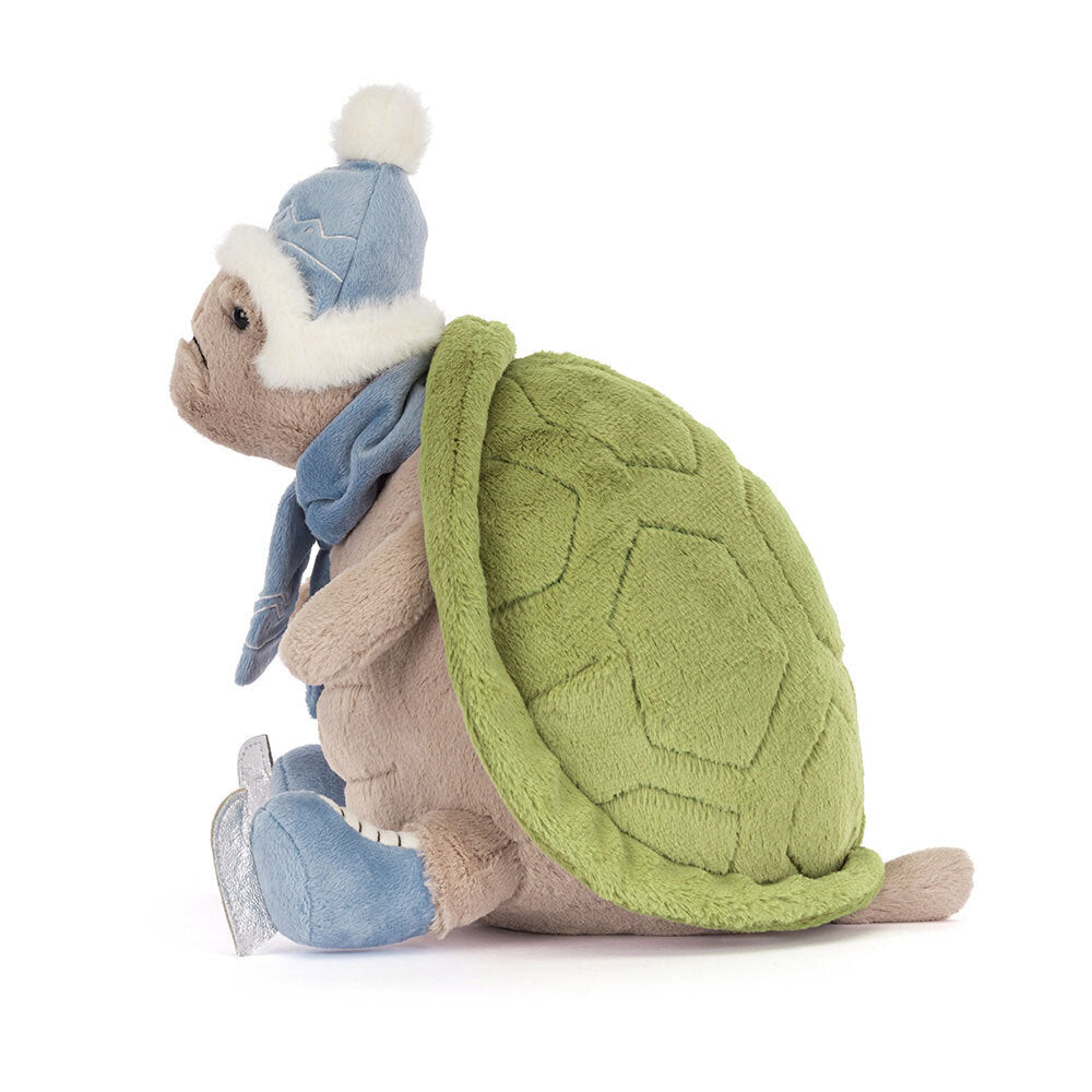 Seitenansicht Timmy Turtle Skating von Jellycat.