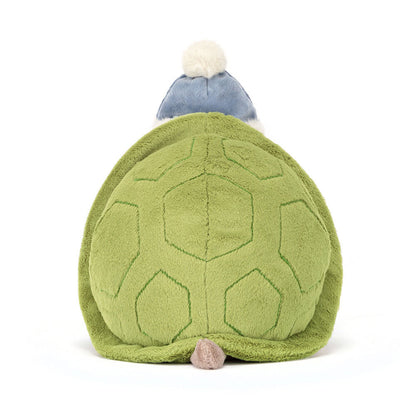 Rückansicht Timmy Turtle Skating von Jellycat.
