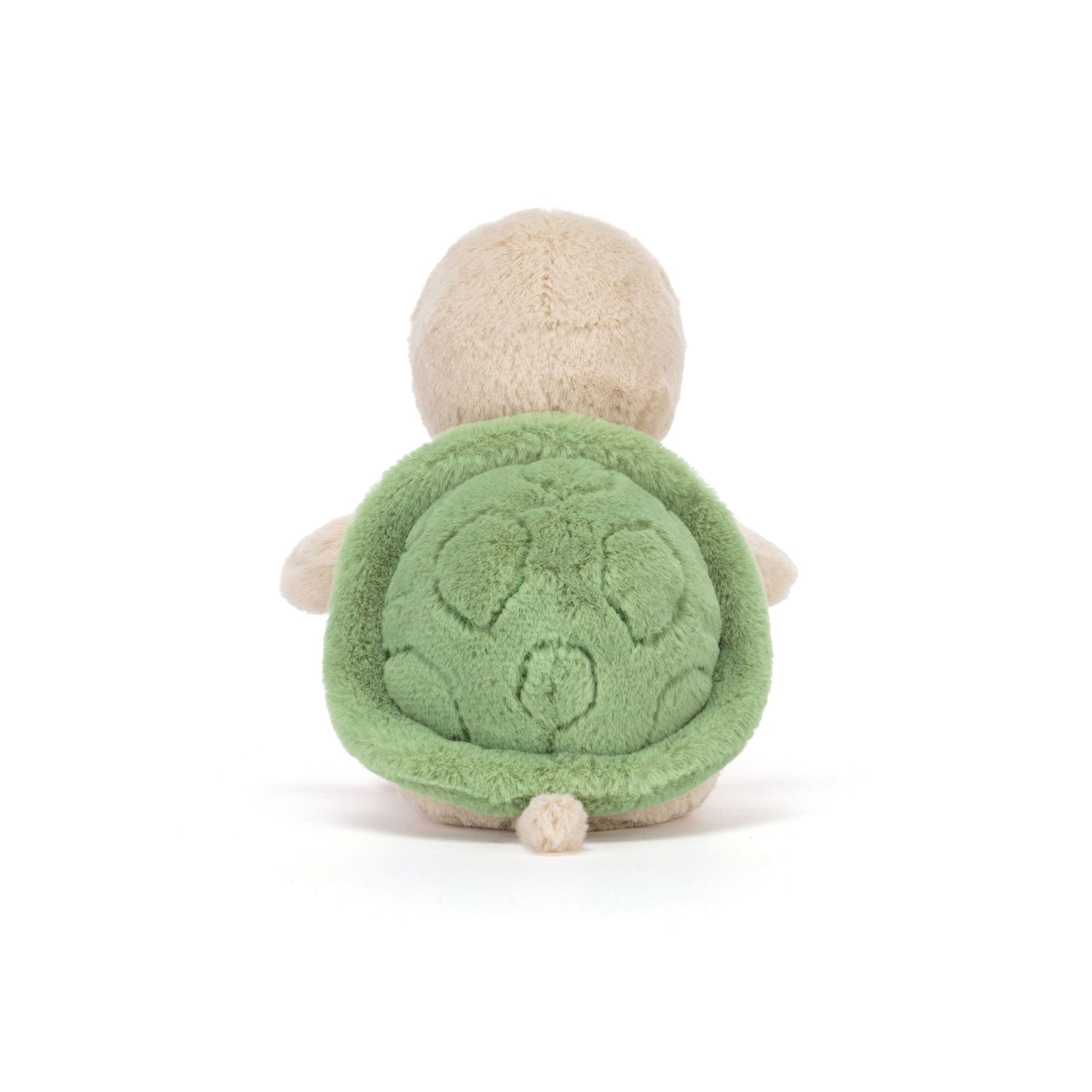 Jellycat Thimble Turtle – beige Plüschtier Schildkröte mit grünem Panzer