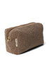 Kleine Kulturtasche aus Teddystoff von Studio Noos. 