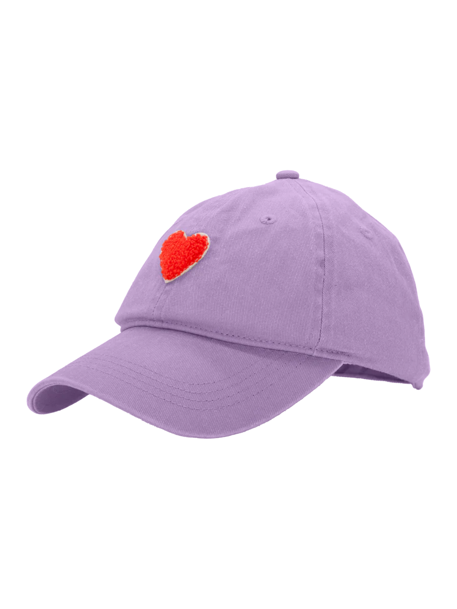 Baseballcap Kobe - Heart - amethyst (lila)