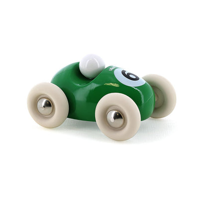 Grünes Mini Roadster n°6 Holzauto von Vilac