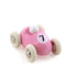Rosa Mini Roadster n°7 Holzauto von Vilac