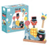 Verpackung des Vilac Pop-up Circus mit Holzspiel und drei Zirkusfiguren