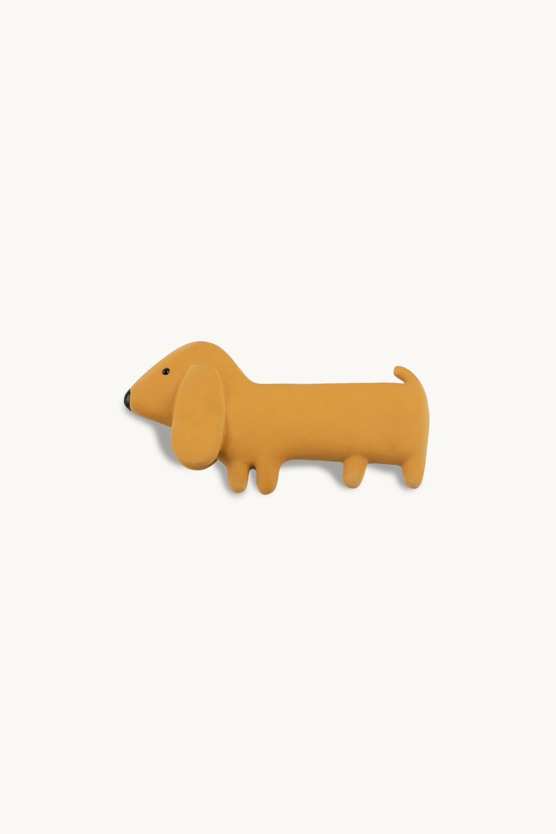 Beisspielzeug von We Are Gommu aus Havea - Naturkautschuk. Modell Dackel.