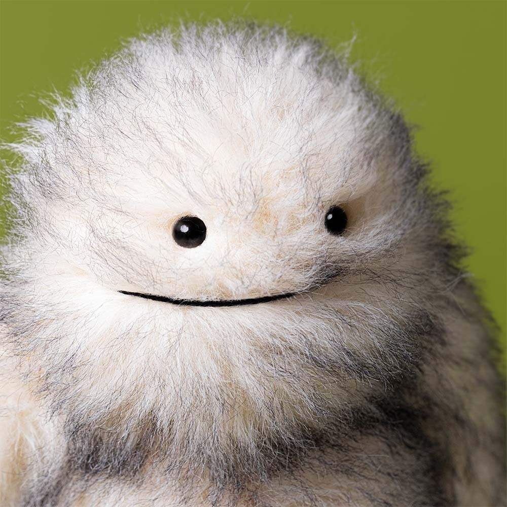 Jellycat Bretti Yeti Kuscheltier sanfter Yeti mit langen Armen zum Umarmen und weichem Fell