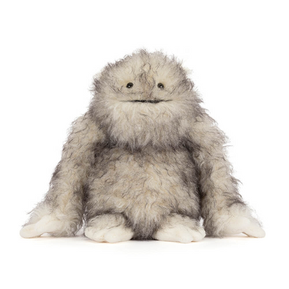 Jellycat Bretti Yeti Kuscheltier sanfter Yeti mit langen Armen zum Umarmen und weichem Fell
