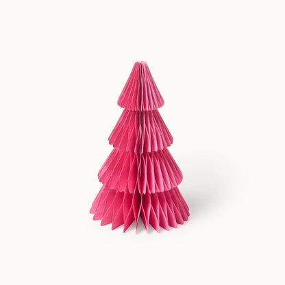 Weihnachtsbaum aus Papier in Pink von by Vivi.