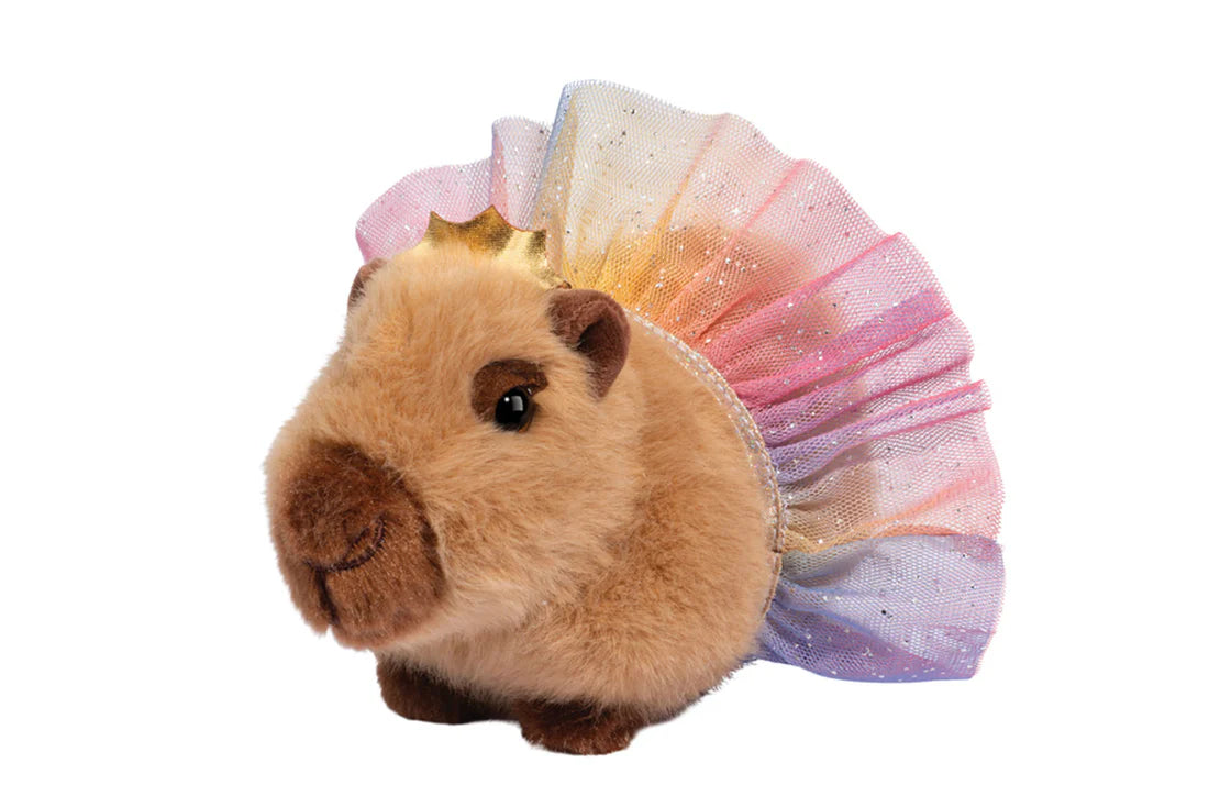 Ballerina CAPYBARA w/Tutu von Douglas Cuddle Toys