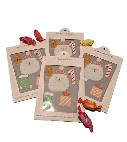 Bügelbilder Weihnachten, Bügelsticker Santa &amp; sweets von fabfabstickers Bei Nica&