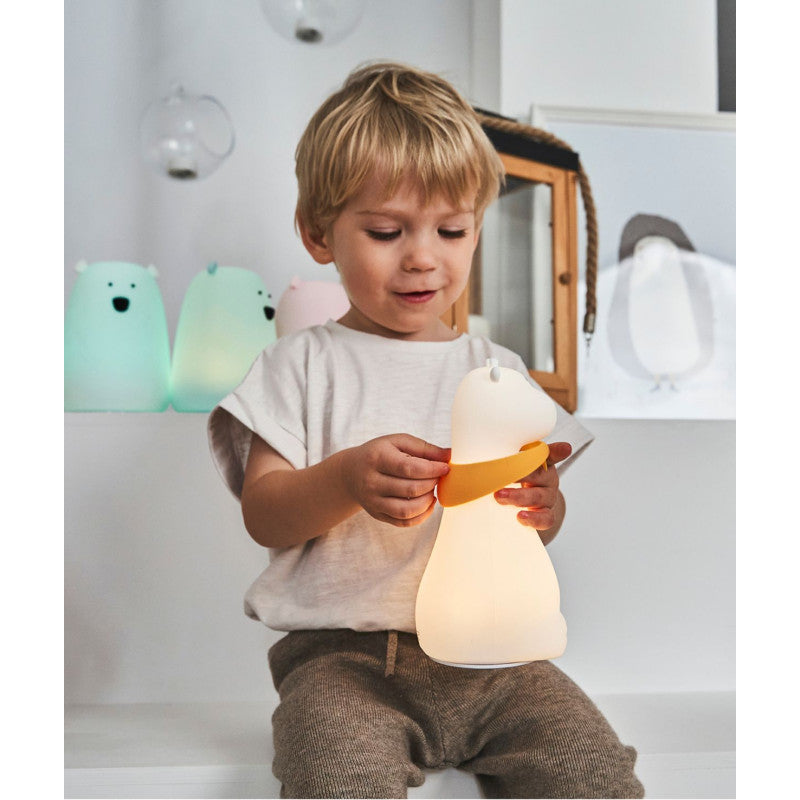 Nachtlicht für Kinder mit 7 Farbmodi sowie Sleep Timer.