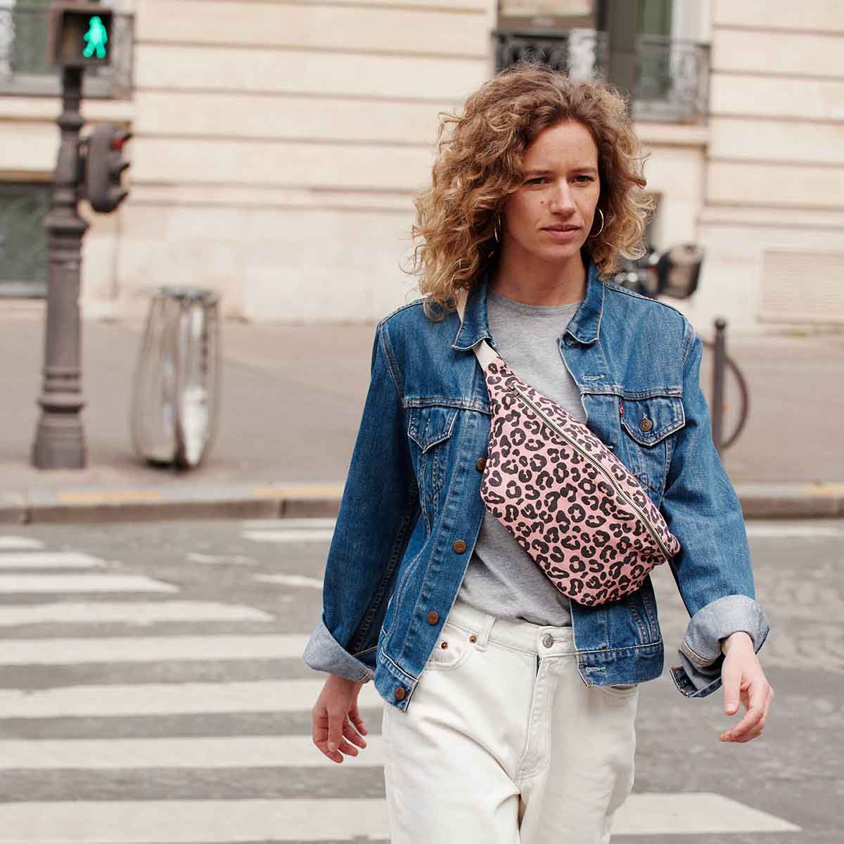 Gürteltasche I Bauchtasche I Crossbag I Bum-Bag - graou strawberry