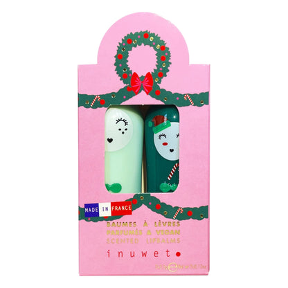 inuwet Star Sequin Lip Balm - 2er-Set