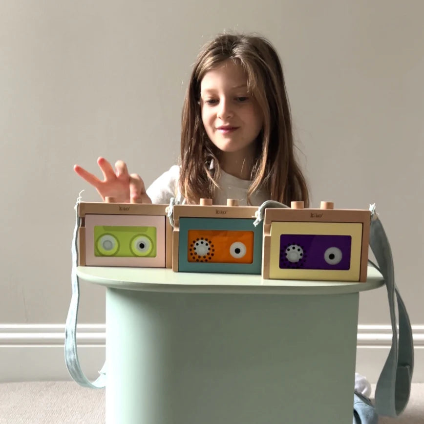 Mini Tape Recorder von kiko &amp; gg*, pink-lemon