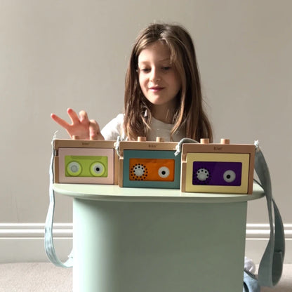 Mini Tape Recorder von kiko &amp; gg*, pink-lemon