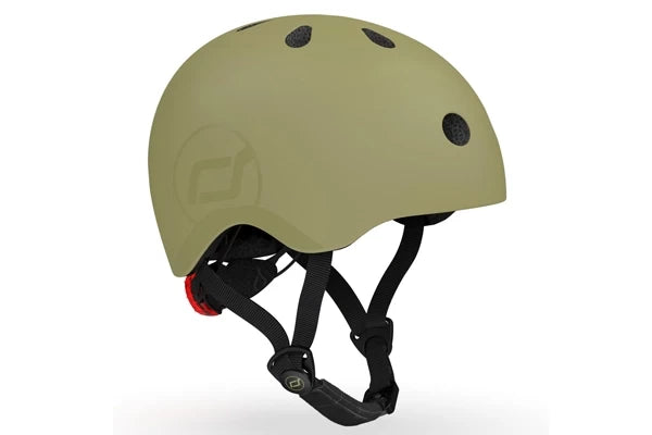 Scoot &amp; Ride Helm S - M (51 - 55cm), olive