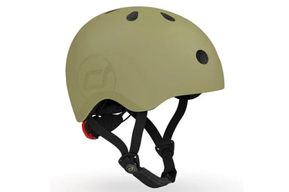 Scoot &amp; Ride Helm S - M (51 - 55cm), olive