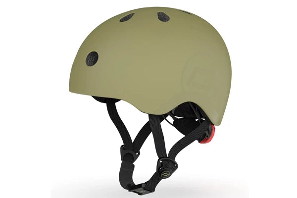 Scoot &amp; Ride Helm S - M (51 - 55cm), olive