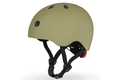 Scoot &amp; Ride Helm S - M (51 - 55cm), olive