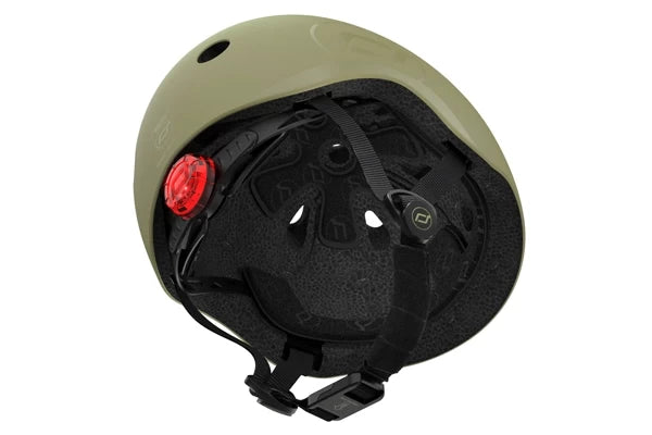 Scoot &amp; Ride Helm S - M (51 - 55cm), olive