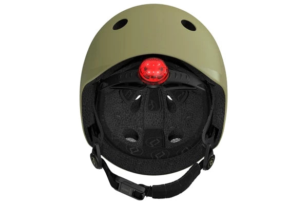 Scoot &amp; Ride Helm S - M (51 - 55cm), olive