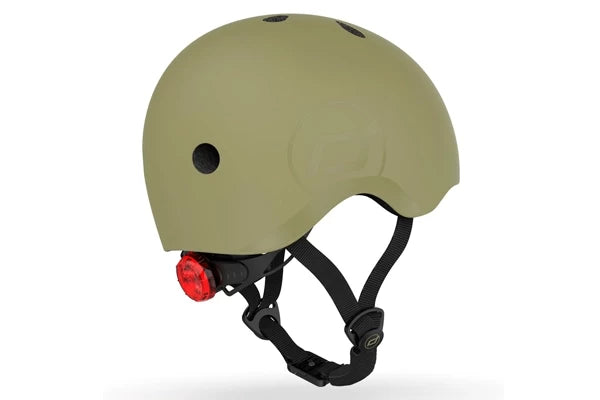 Scoot &amp; Ride Helm S - M (51 - 55cm), olive
