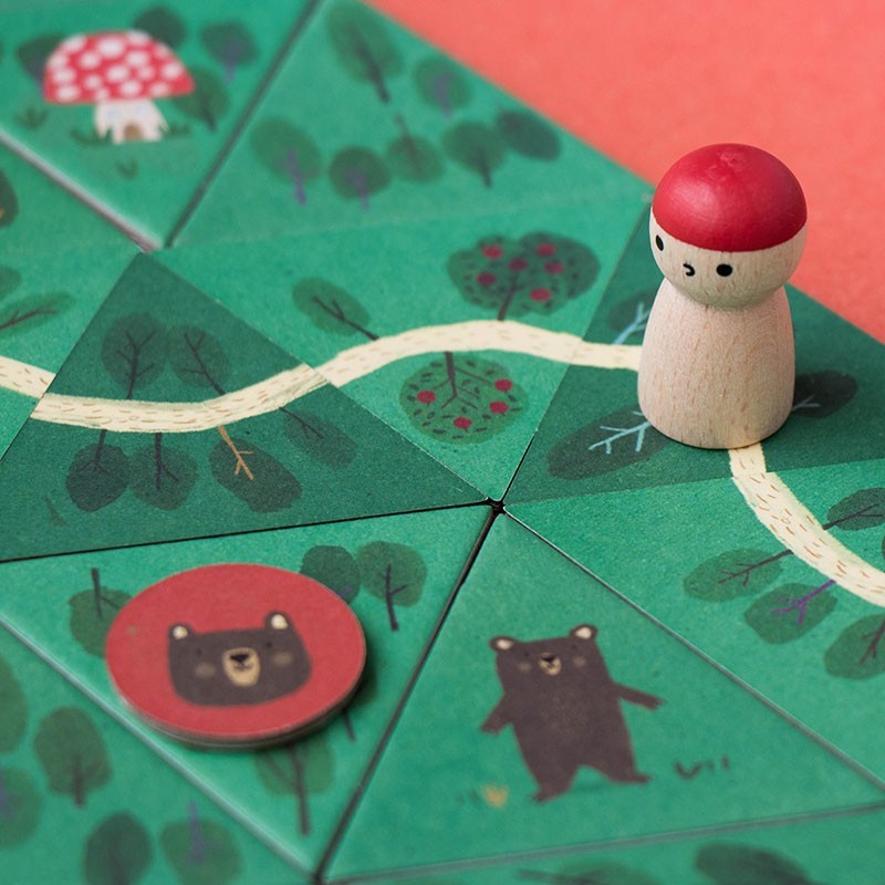 londji Familienspiel Climb the Mountain, Strategiespiel ab 7 Jahren, 
Spielspaß mit Taktik &amp; Team