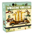 londji Pocket-Puzzle „Vroom Vroom“, 50 Teile, ab 4 Jahre, Fahrzeuge-Suchspiel für Kinder