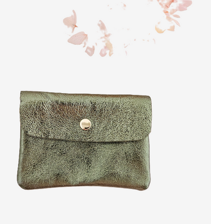 Kangoo &quot;metallisches Lederportemonnaie&quot;