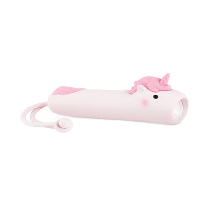 Taschenlampe für Kinder in Form eines Einhorn.