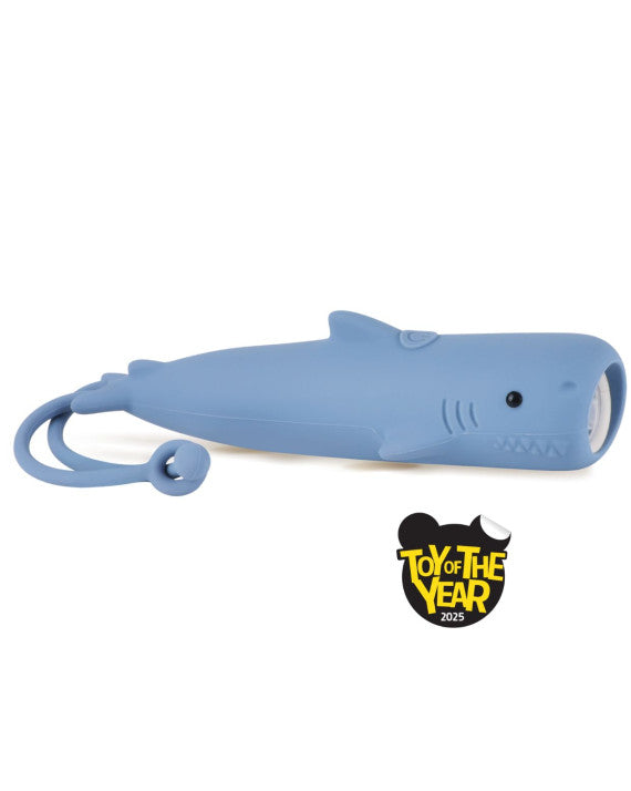 Taschenlampe für Kinder in Form eines Hai.