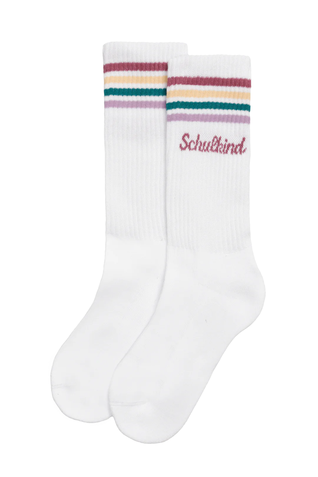 Socken Schulkind - pflaumenrot