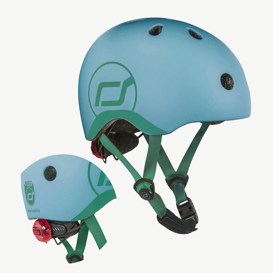 Scoot & Ride Helm XXS - XS, Farbe: Steel