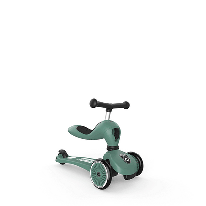 Kinderroller mit Sitz - Highwaykick 1 - steel