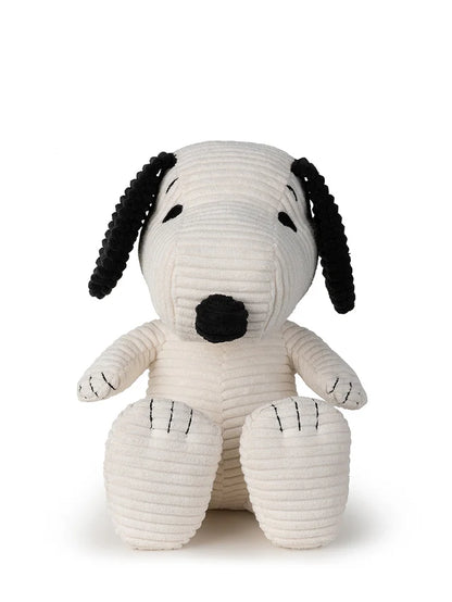 Snoopy ECO Cord-Stoff in Geschenkschachtel, 27 cm von BON TON TOYS