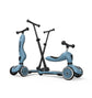 Kinderroller mit Schiebestange - Highwaykick 1 Push and Go - steel