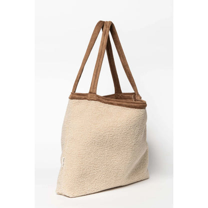 Teddy Lammy Mom Bag, Ecru von Studio Noos