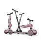 Kinderroller mit Schiebestange - Highwaykick 1 Push and Go - wildberry