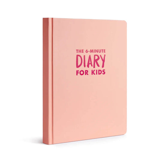 Das 6 Minuten Tagebuch für Kinder, rosa, Englisch