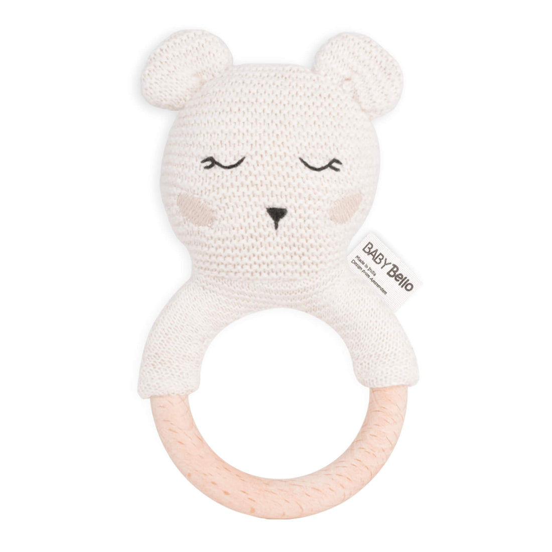 Baby Rassel Eisbär von Baby Bello.
