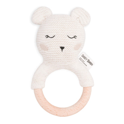 Baby Rassel Eisbär von Baby Bello.