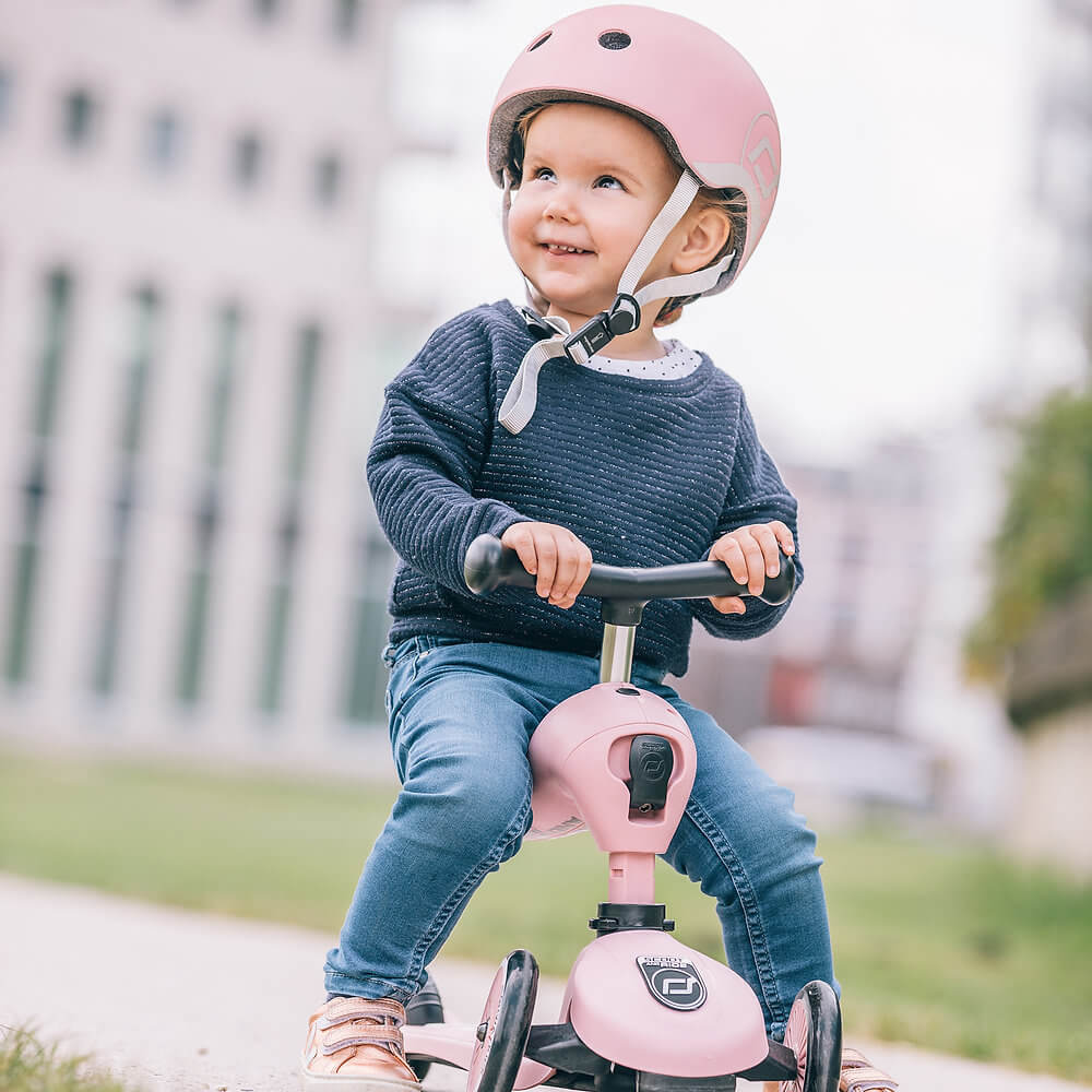 Kinderroller mit Sitz - Highwaykick 1 - rosa