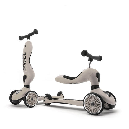 Kinderroller mit Sitz - Highwaykick 1 in ash